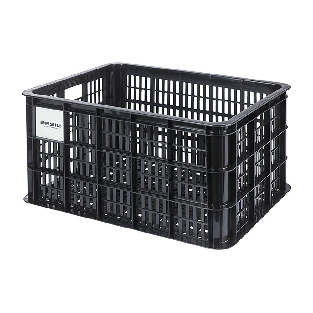 Basil Crate Basket 40l With Mik Plate Søvfarvet