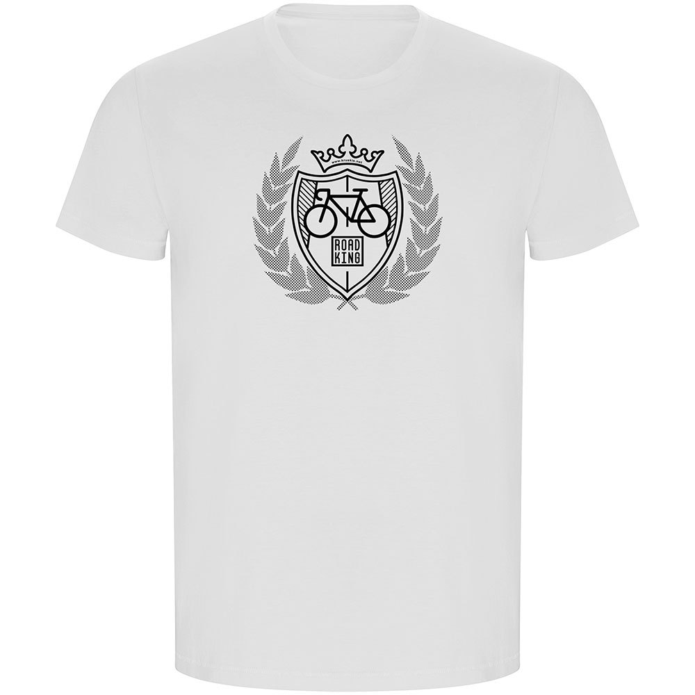 Kruskis Road King Eco Short Sleeve T-shirt Hvid S Mand