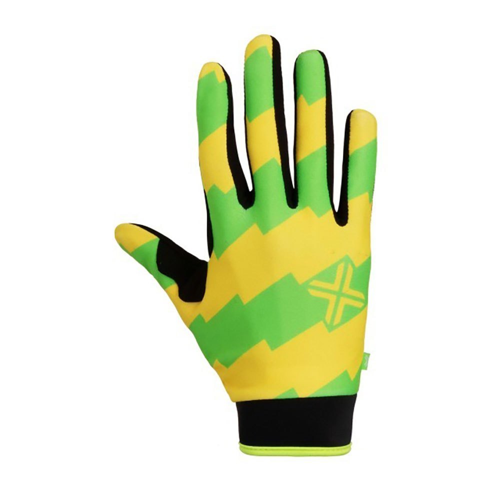 Fuse Protection Chroma Youth Campos Long Gloves Grøn,Gul M