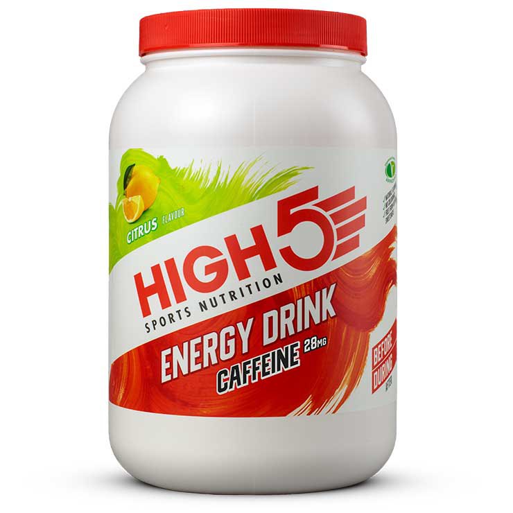 High5 Caffeine Energy Drink Powder 2.2kg Citrus Transparent