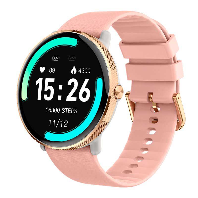 Cool Amoled Forever Silicone Smartwatch Rosa