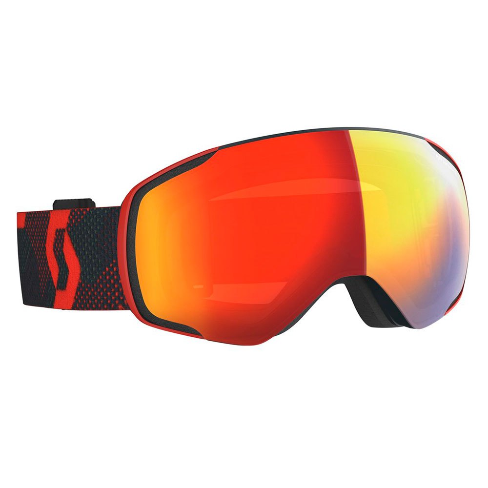 Scott Vapor Light Sensitive Ski Goggles Rød,Sort Light Sensitive Red Chrome/CAT2-3