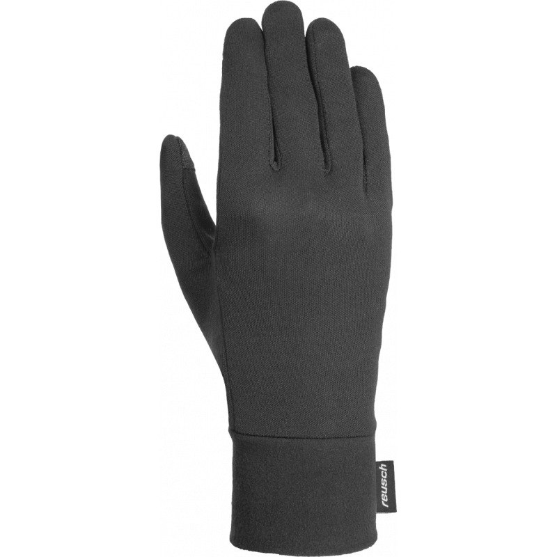 Reusch Gloves Silk Liner Touch-tec Sort 6.5 Mand