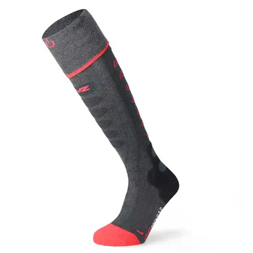 Lenz Heat 5.1 Toe Cap Regular Fit Long Socks Grå EU 35-38 Mand
