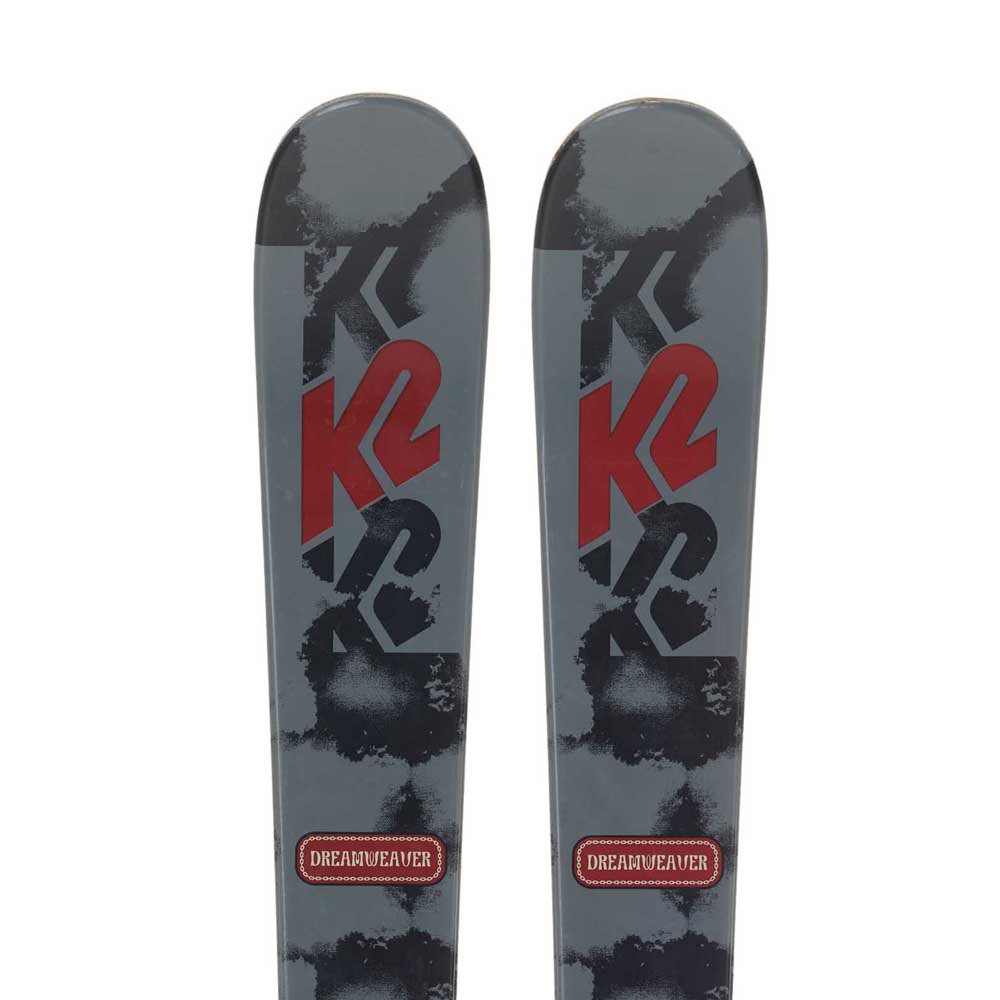 K2 Dreamweaver+fdt 4.5 L Plate Alpine Skis Grå 129
