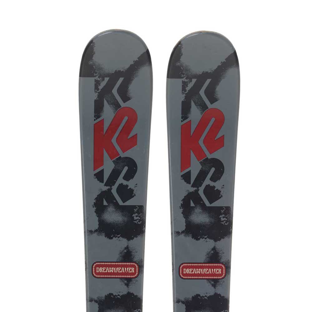 K2 Dreamweaver+fdt 7.0 L Plate Alpine Skis Grå 139