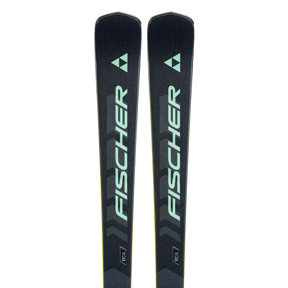 Fischer Rc4 Power Ar+rs 10 Pr Alpine Skis Sort 155