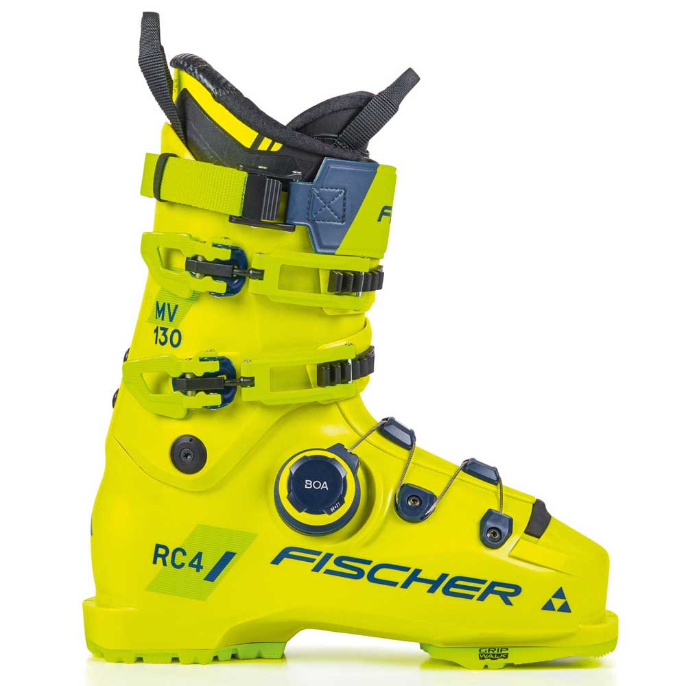 Fischer Rc4 130 Mv Alpine Ski Boots Gul 28.5